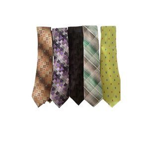 Van Heusen Men's Neck Ties Lot of 5